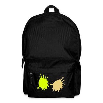 Blobs of paint - Backpack - black - Front