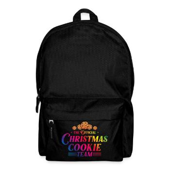 Christmas Cookies Baking Team X-Mas - Backpack - black - Front