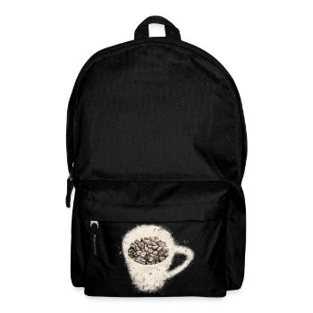 Café - Sac à dos - noir - Devant