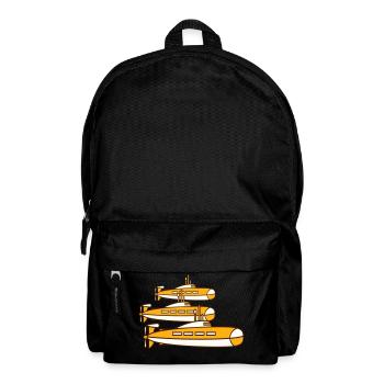 3 U-Boote Flotte Drei Geschwader Gruppe Team Crew - Rucksack - Schwarz - Vorne