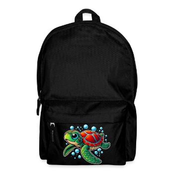Tortue - Sac à dos - noir - Devant