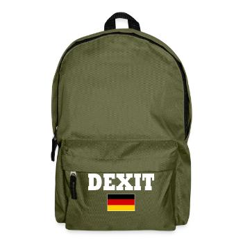 Dexit - Rucksack - Olivgrün - Vorne