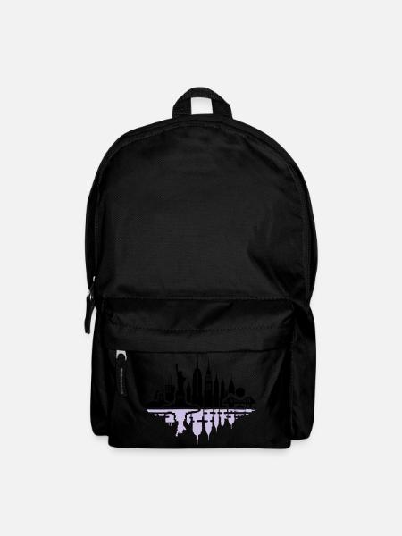 New York skyline - Backpack - black