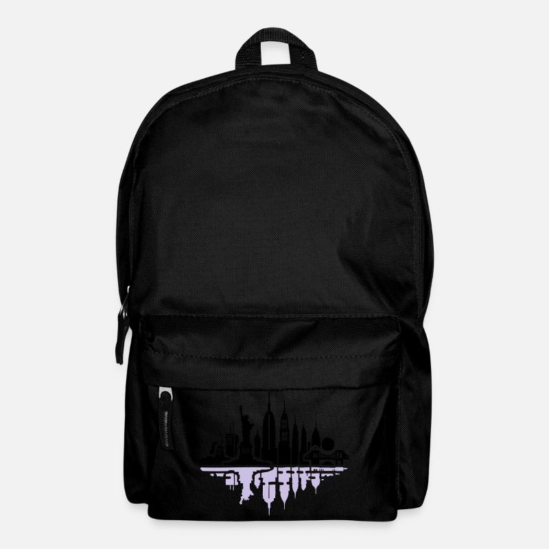 New York skyline - Backpack - black