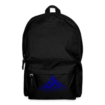 Berge Mountains - Backpack - black - Front