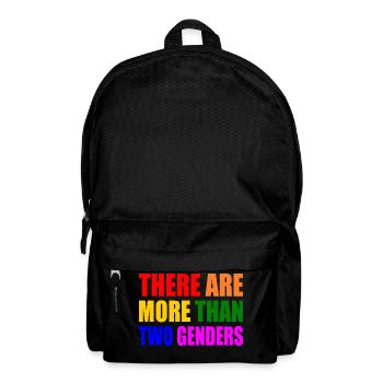 there are more than two genders - Backpack - black - Front