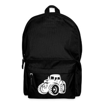 Traktor - Rucksack - Schwarz - Vorne