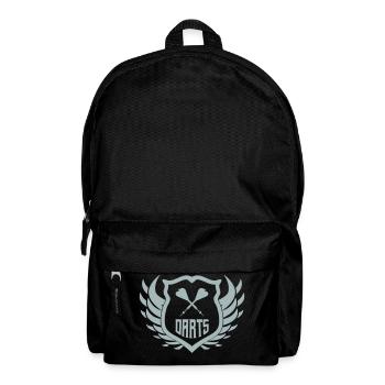 darts crest - Rucksack - Schwarz - Vorne