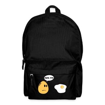 Egg Daddy - Backpack - black - Front