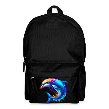 Delfin - Rucksack - Schwarz - Vorne