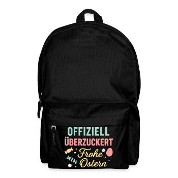Officially sugar-coated Happy Easter - Backpack - black - Front