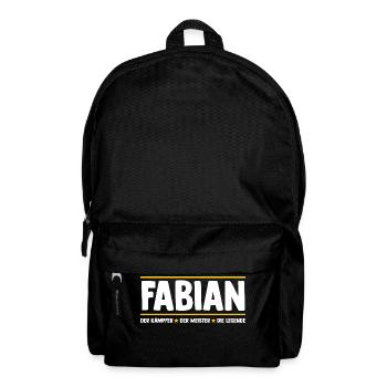 Fabian - Backpack - black - Front