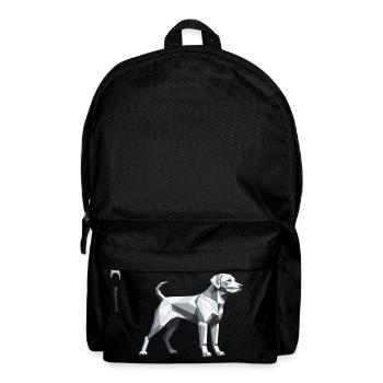 Labrador Retriever - Autocollant Chien de compagnie - Sac à dos - noir - Devant