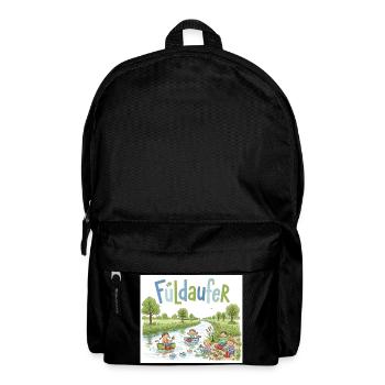 Fuldaufer: River Adventure ! - Backpack - black - Front