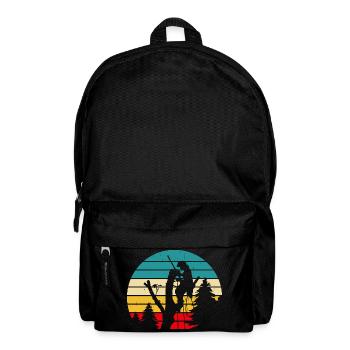 Funny Woodworker Woodworker Gift - Backpack - black - Front