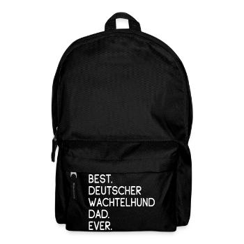 Caille Allemande Chien - Sac à dos - noir - Devant