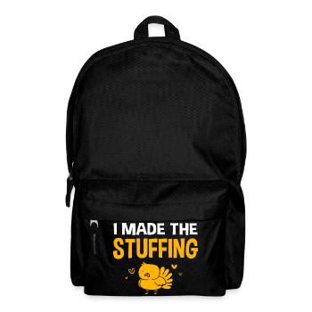 Thanksgiving Gender Reveal Mom-to-be - Backpack - black - Front