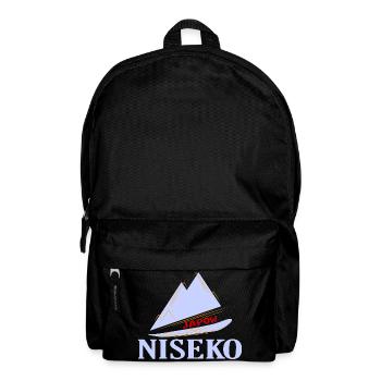 Ski, Snowboard, Niseko - Rucksack - Schwarz - Vorne