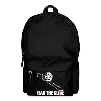 Fear the slide Trombone Trombone Player Trombonist - Backpack - black - Front