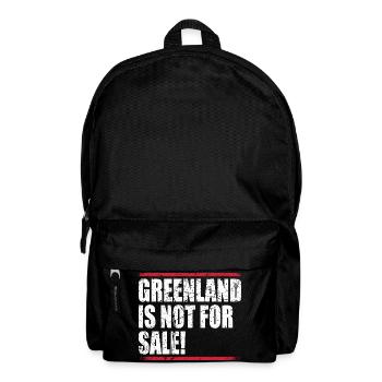 Greenland Is Not For Sale - Backpack - black - Front