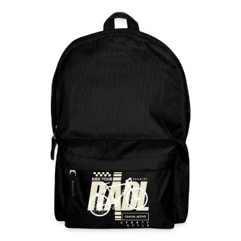 Urban Bike Casual Active Radl Radln - Backpack - black - Front