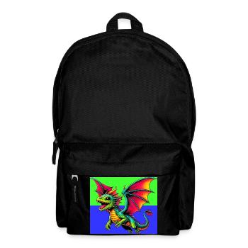 dragon - Backpack - black - Front