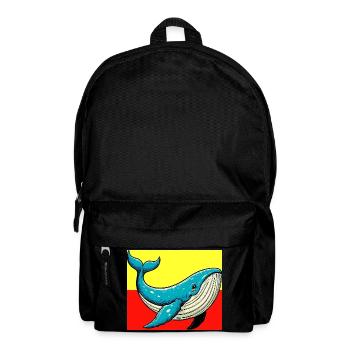 Wal - Rucksack - Schwarz - Vorne