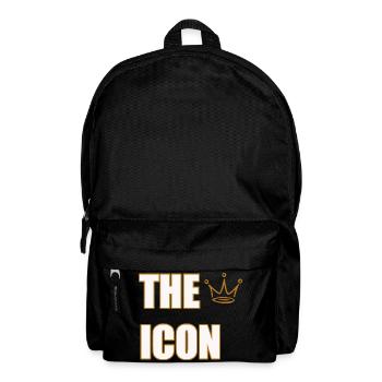 THE ICON – Bold Legendary Statement Design - Rucksack - Schwarz - Vorne