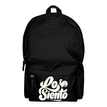 Es tut mir Leid - Lo Siento - Viral Meme - Rucksack - Schwarz - Vorne