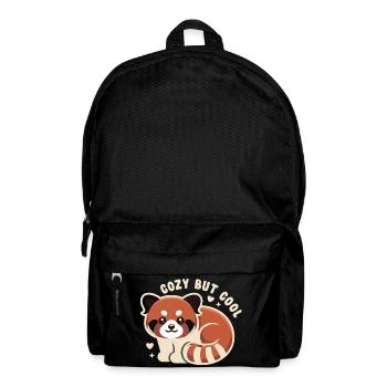 Cuddly Red Panda CUTE BUT COOL - Backpack - black - Front
