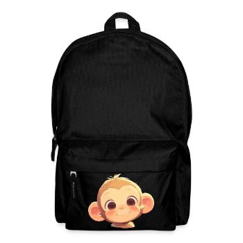 Makaken Makake - Rucksack - Schwarz - Vorne