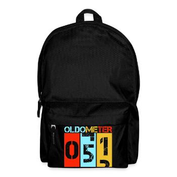 51 Retro Vintage 51st Birthday Design - Backpack - black - Front