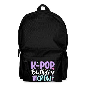 K Pop Birthday Crew - Backpack - black - Front