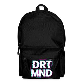 T-shirt glitch de Dortmund, sweat à capuche, casquette - Sac à dos - noir - Devant
