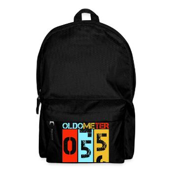 Cinquante-cinquième anniversaire d’Oldometer 55 - Sac à dos - noir - Devant