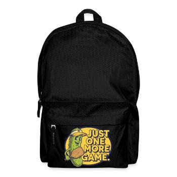 Pickleball Lustiger Spieler Nur noch ein Spiel Liebe - Rucksack - Schwarz - Vorne