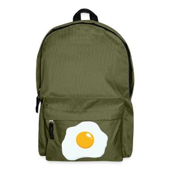 Sunny Side Up - Backpack - olive green - Front