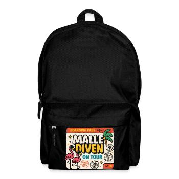 Malle Divas On Tour Women's Flamingo Mallorca Party - Backpack - black - Front
