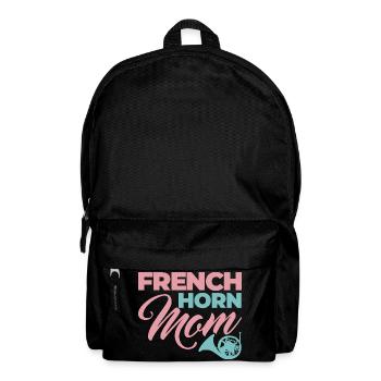French Horn Mom - Backpack - black - Front