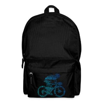 Geschenkidee für einen Roadbike mit Roadbike - Rucksack - Schwarz - Vorne