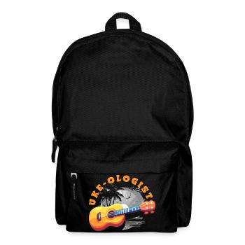 Lustiges Ukulele Designs Und Sprüche - Rucksack - Schwarz - Vorne