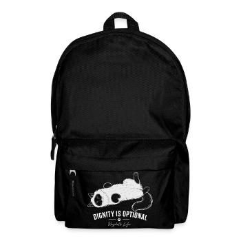 Ragdoll Cat – Dignity is optional - Backpack - black - Front