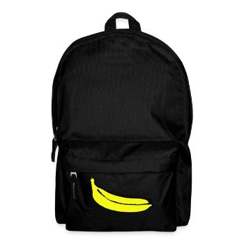 Banane - Rucksack - Schwarz - Vorne