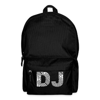 DJ - Rucksack - Schwarz - Vorne
