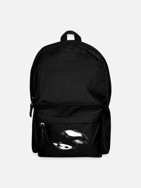 Commerson Delfin - Tonina - Commersons Delphin - Rucksack - Schwarz