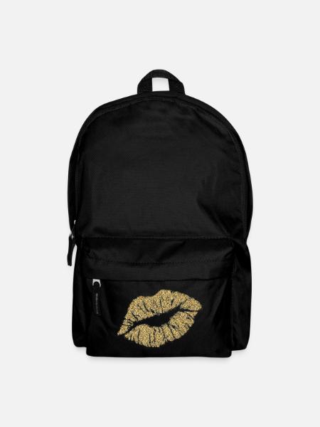 Baiser en or - Sac à dos - noir
