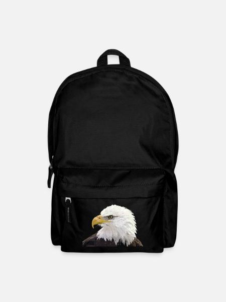 Weißkopfseeadler - Rucksack - Schwarz