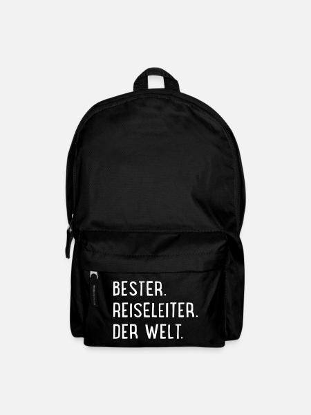 bester reiseleiter - Rucksack - Schwarz