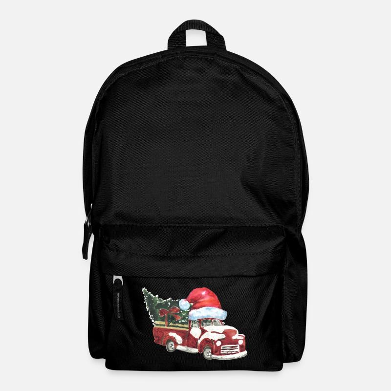 Camion de Noël - Sac à dos - noir