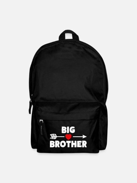 BIG BROTHER Geschwister Herz - Rucksack - Schwarz